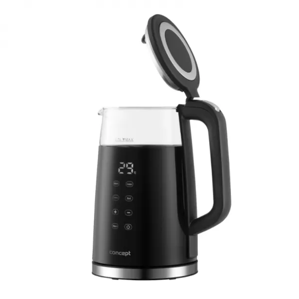 CONCEPT RK4100 Rychlovarná konvice s regulací teploty skleněná 1,7 l