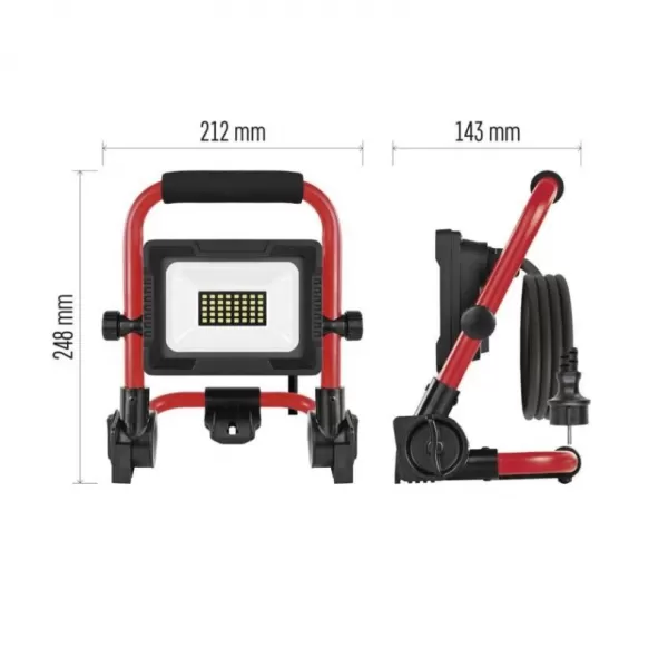 EMOS Přenosný LED reflektor ELION 20W NW