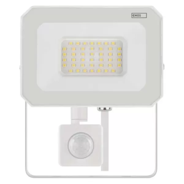 EMOS LED reflektor SIMPO, 30W, 3000LM IP44 NW PIR B ZS2333W