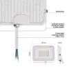 EMOS LED reflektor SIMPO, 30W, 3000LM IP65 NW B ZS2233W