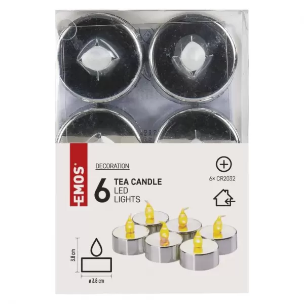 EMOS DCCV12 6LED SET SL TEA FLICKER VNT-mini svíčky