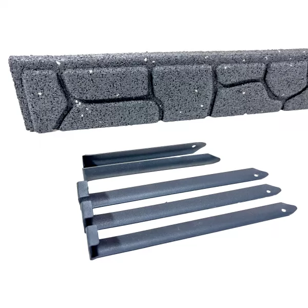 Obrubník Stone 120x9x2cm GREY