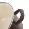 Kastrol smalt BROWN Lem 2,2 l