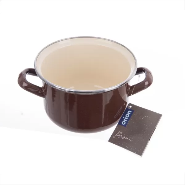 Hrnec smalt BROWN Lem 1,4 l