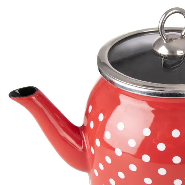 Čajník smalt TEČKA Lem 1,35 l