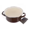 Kastrol smalt BROWN Lem 2,2 l