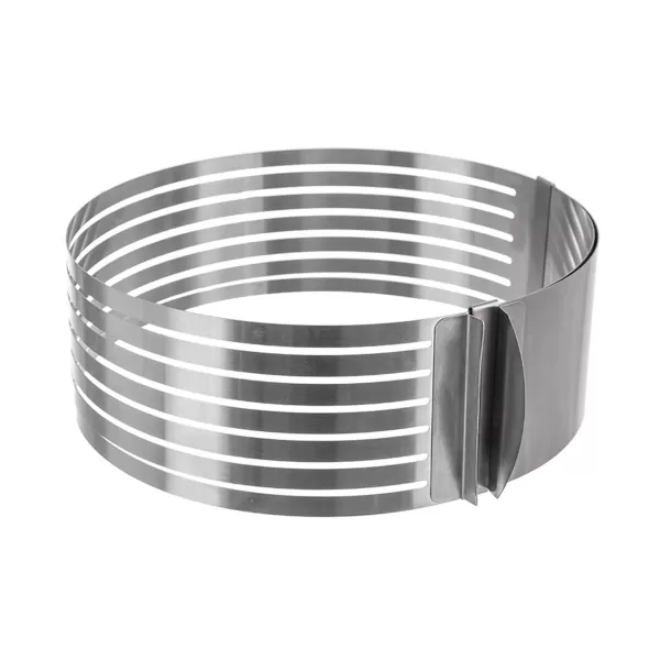 Forma nerez dort posuvná prokrajovací pr. 24/30 cm