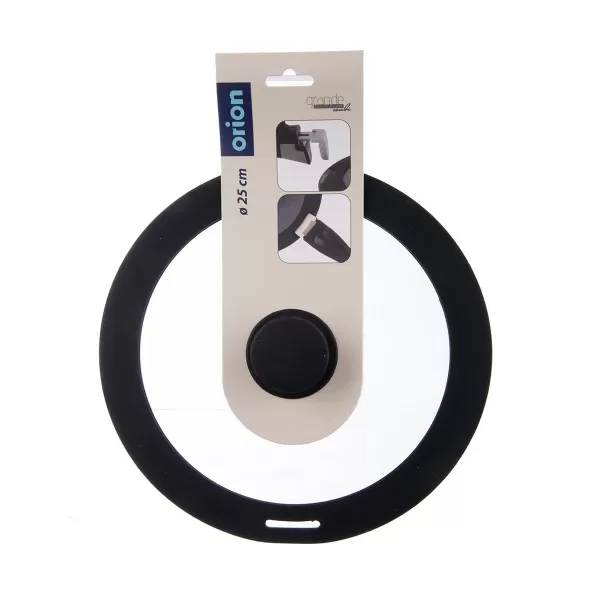 Poklice borosil. sklo/silikon GRANDE COMBI pr. 25 cm