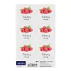 Samolepky na láhve Malinový sirup 18 CZ