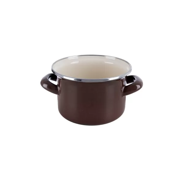 Hrnec smalt BROWN Lem 0,95 l