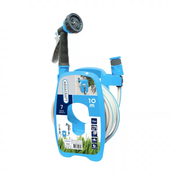 XT Naviják na hadici 3/8" 10m+pistole+spojky