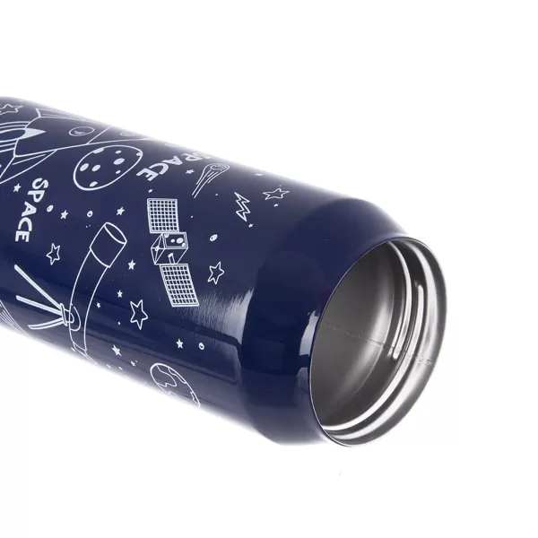 Termoska-plechovka nerez 0,5 l vesmír