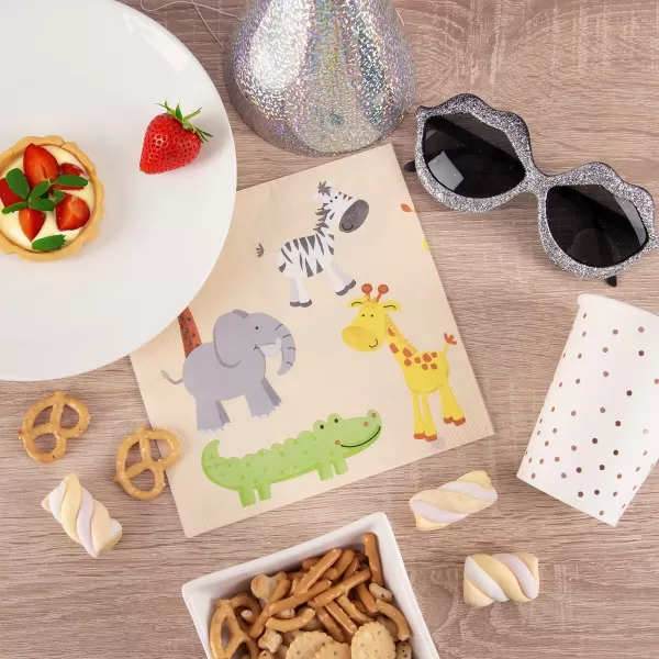 Ubrousek papír zoo 20 ks 33x33 cm