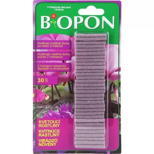 Biopon tyčinky kvetoucí rostliny