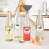 Samolepky na láhve Malinový sirup 18 CZ