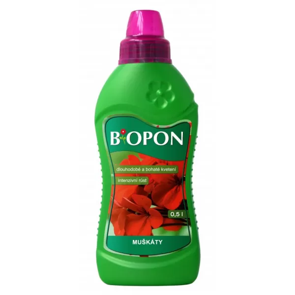 Biopon pelargonie 0,5L muškáty