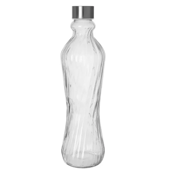 Láhev sklo/kov víčko 0,98 l