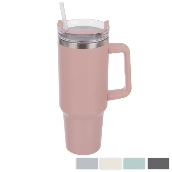 Hrnek TERMO pohár nerez/UH+brčko 1,2 l mix, náhr. 112282-84