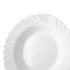 Talíř opál. sklo hluboký LUNA vlnky pr. 23 cm