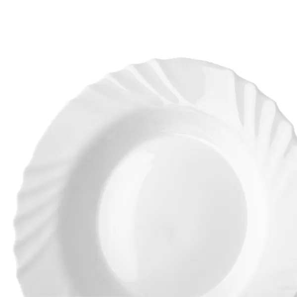 Talíř opál. sklo hluboký LUNA vlnky pr. 23 cm
