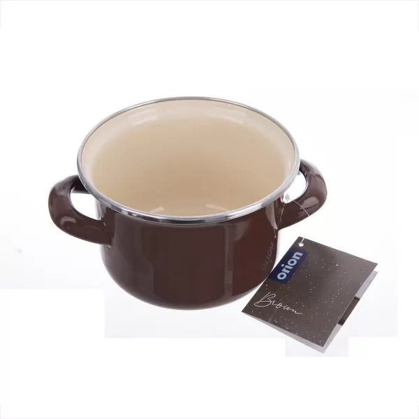 Hrnec smalt BROWN Lem 0,95 l