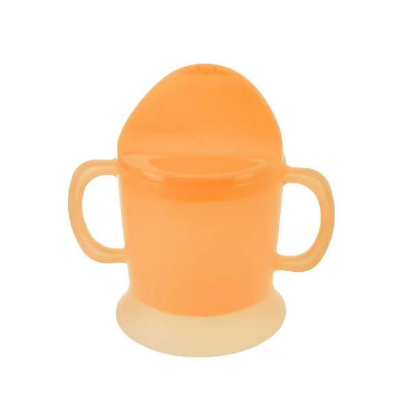 Hrnek UH dětský+pítko 0,23 l oranžová