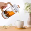Konvice borosil. sklo/UH french press 0,65 l WHITELINE