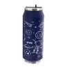 Termoska-plechovka nerez 0,5 l vesmír