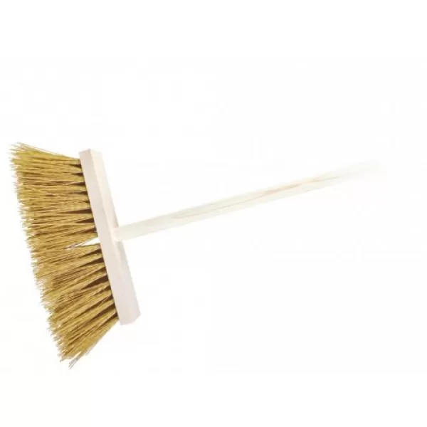 Koště zatl.dř.30cm s holí