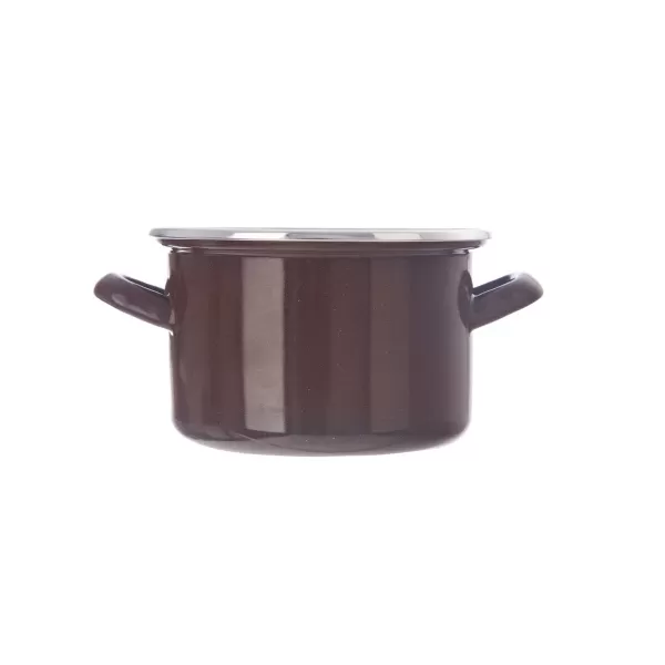 Hrnec smalt BROWN Lem 1,4 l