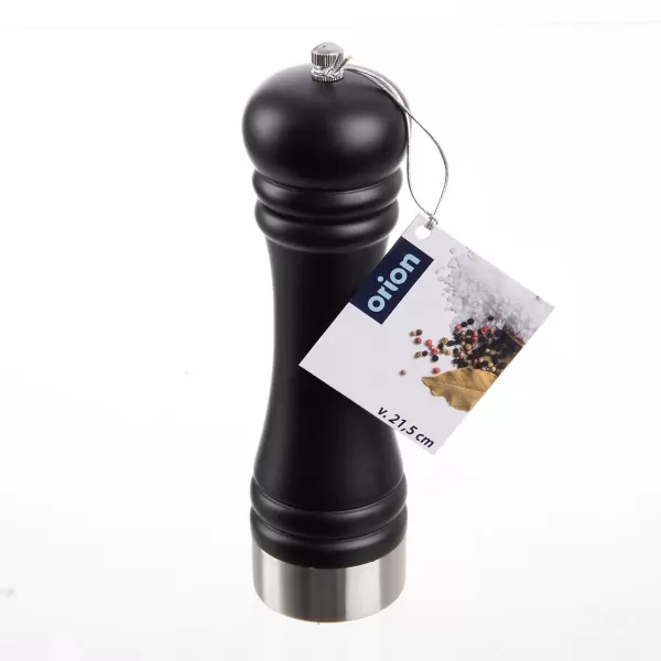 Mlýnek gumovníkové dřevo/UH v. 21,5 cm černá