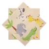 Ubrousek papír zoo 20 ks 33x33 cm
