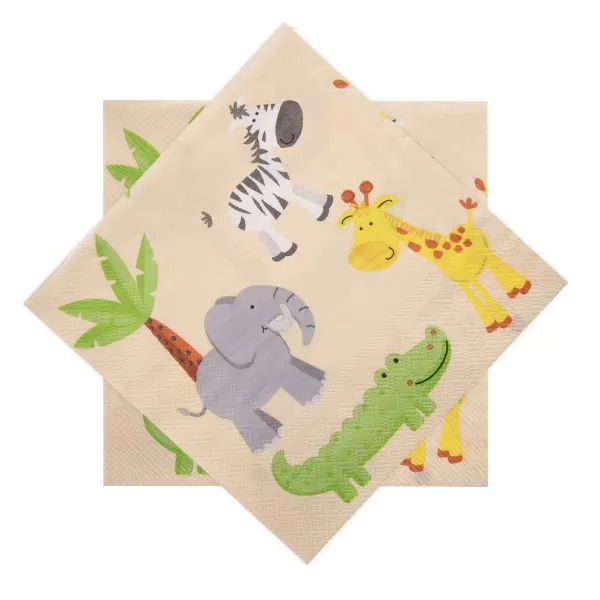 Ubrousek papír zoo 20 ks 33x33 cm