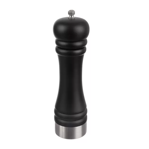 Mlýnek gumovníkové dřevo/UH v. 21,5 cm černá