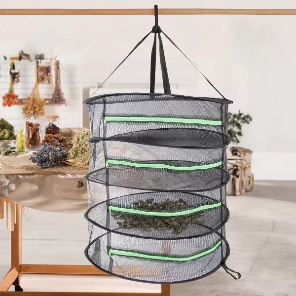 Síť UH/kov na sušení závěsná pr. 60 cm 4 patra