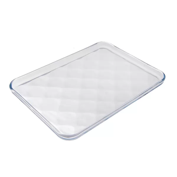 Tác borosil. sklo servírovací 33,4x24,4 cm