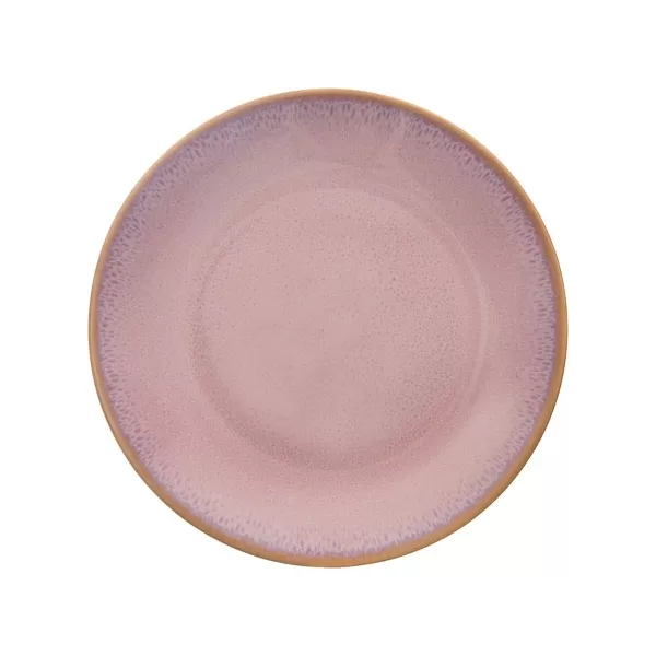 Talíř ker. dezertní GLAZE pr. 20,5 cm růžová