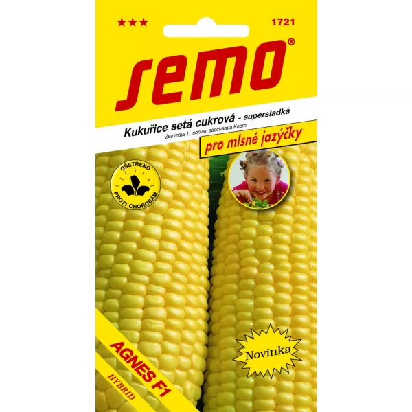 Kukuřice cukrová - Longa F1 3g - série Jazýčky