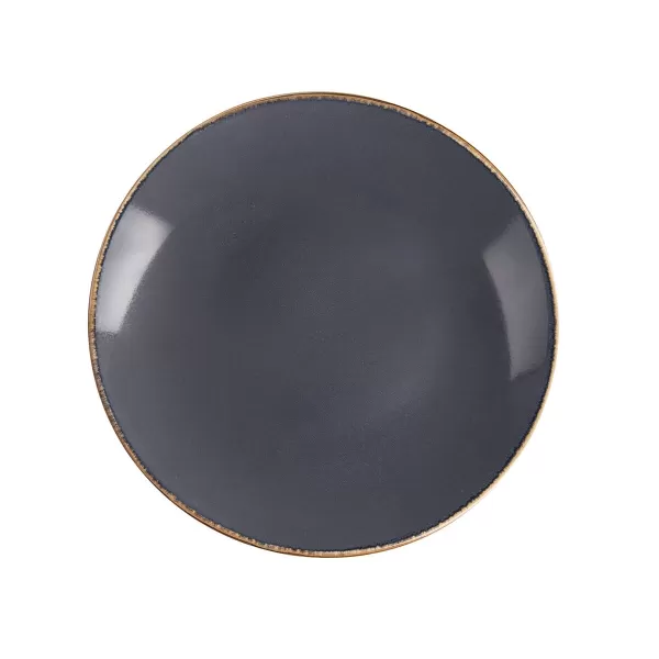 Talíř ker. dezertní GLAZE pr. 20,5 cm šedá