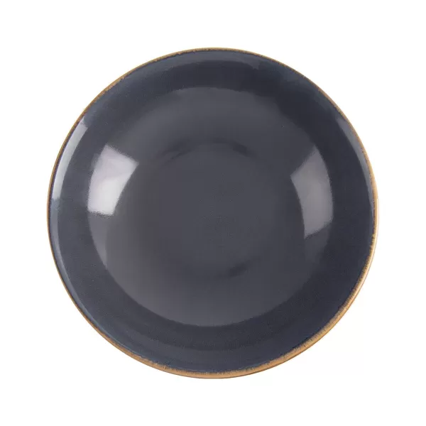 Talíř ker. hluboký GLAZE pr. 20,5 cm šedá