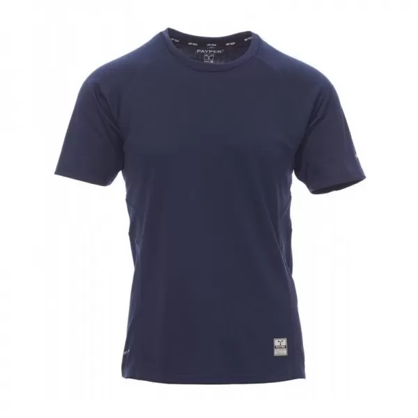 Tričko pánské krátký rukáv RUNNING vel. 3XL - námořnická modrá