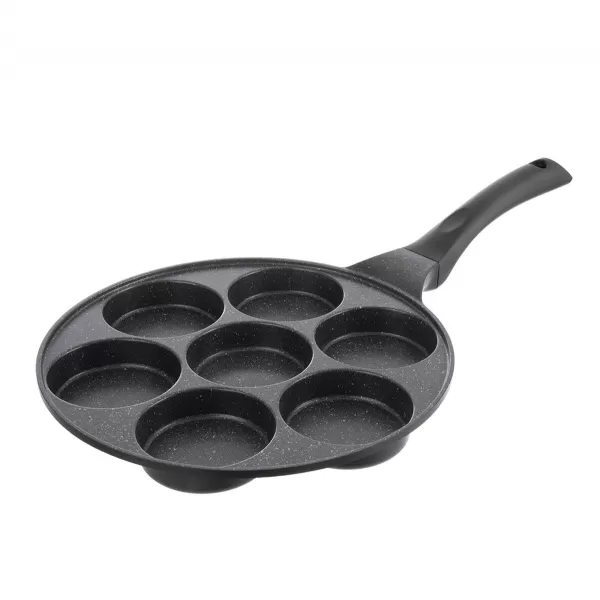 Pánev GRANDE volská oka/lívance pr. 27 cm 7 sekcí hluboká