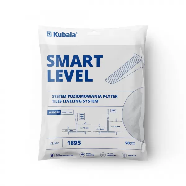 KUBALA 1895 Klíny 50ks Smart level
