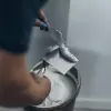 KUBALA 0923 Lžíce nerez rohová vnější 97x140mm dřevěná rukojeť
