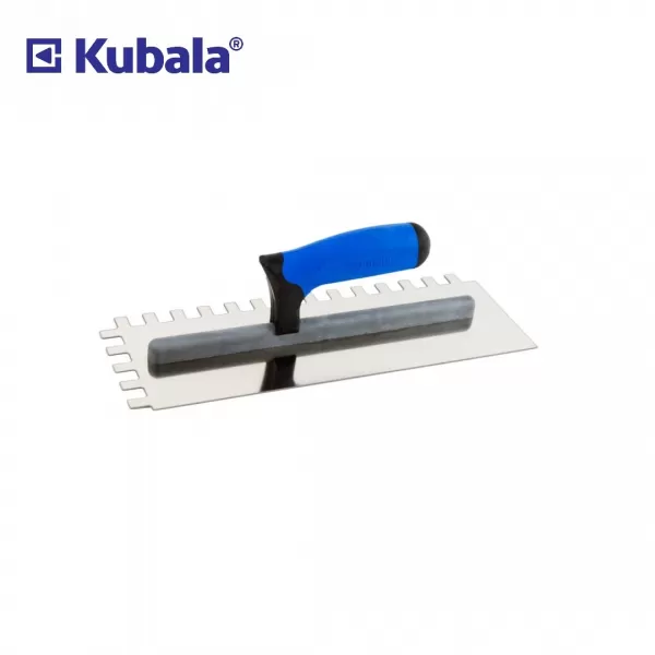 KUBALA 0258 Hladítko nerez 130x355mm zub 12x16mm velký formát