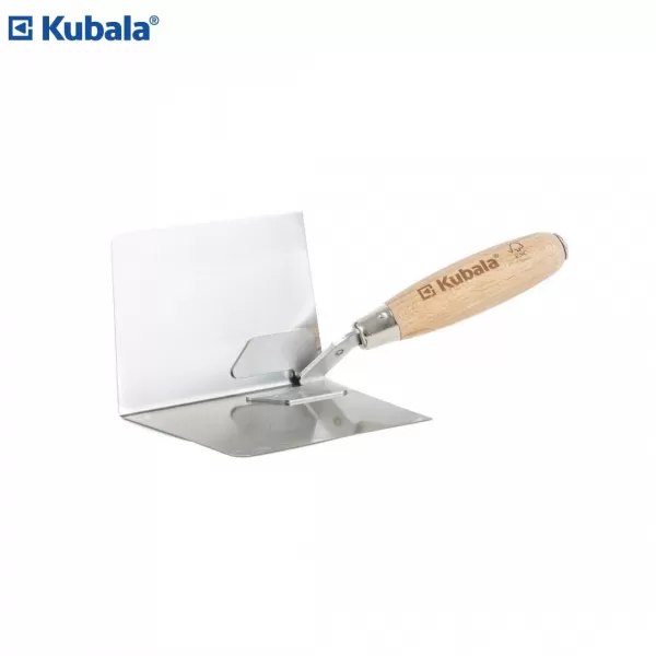 KUBALA 0924 Lžíce nerez rohová vnitřní 97x140mm dřevěná rukojeť