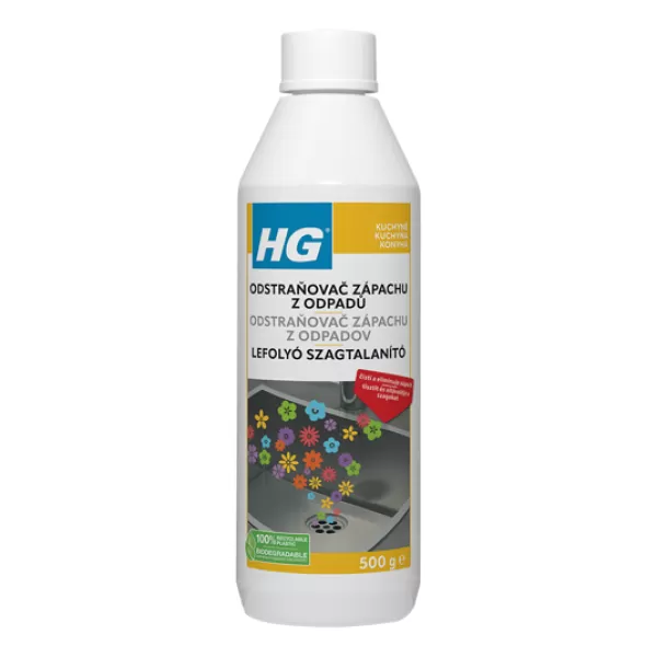 HG624 Odstraňovač zápachu z odpadů 500gr