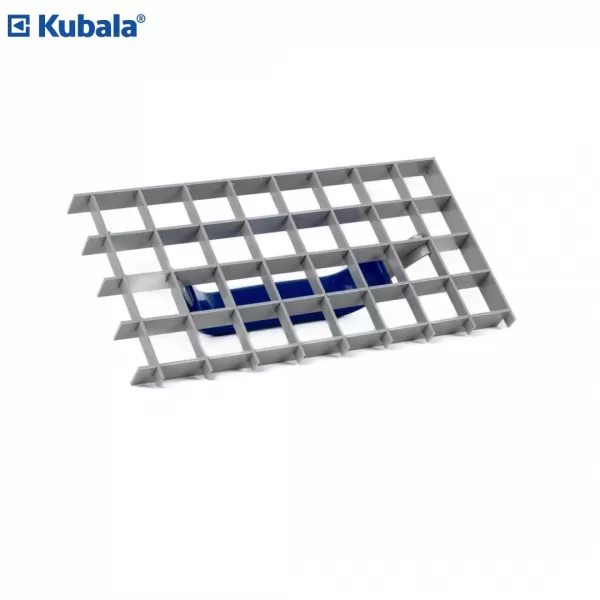 KUBALA 1401 Škrabák mřížový kovový 290x150mm