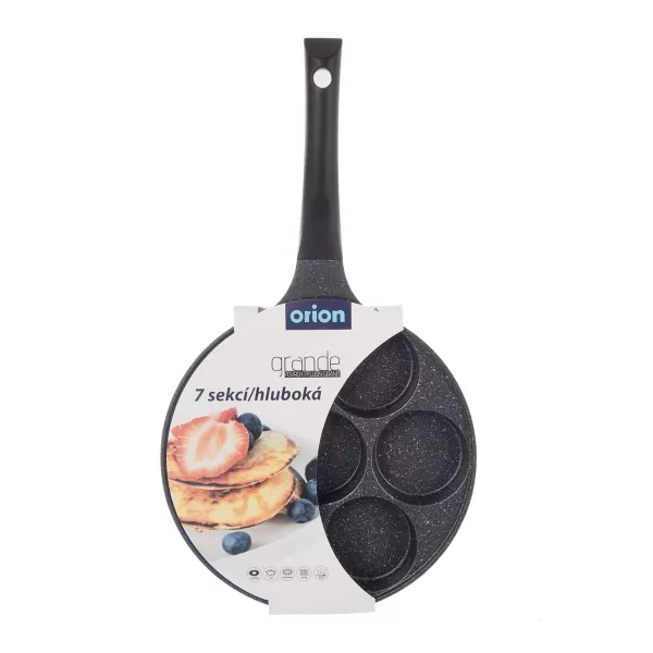 Pánev GRANDE volská oka/lívance pr. 27 cm 7 sekcí hluboká