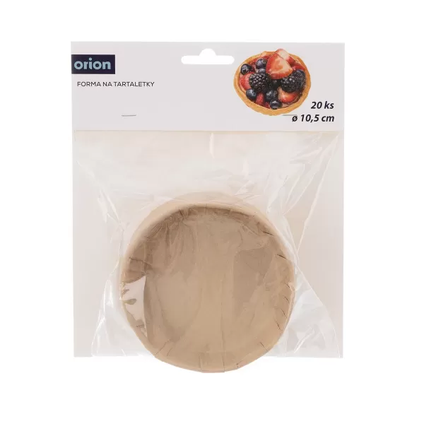 Formička papír tartaletky pr. 10,5 cm 20 ks